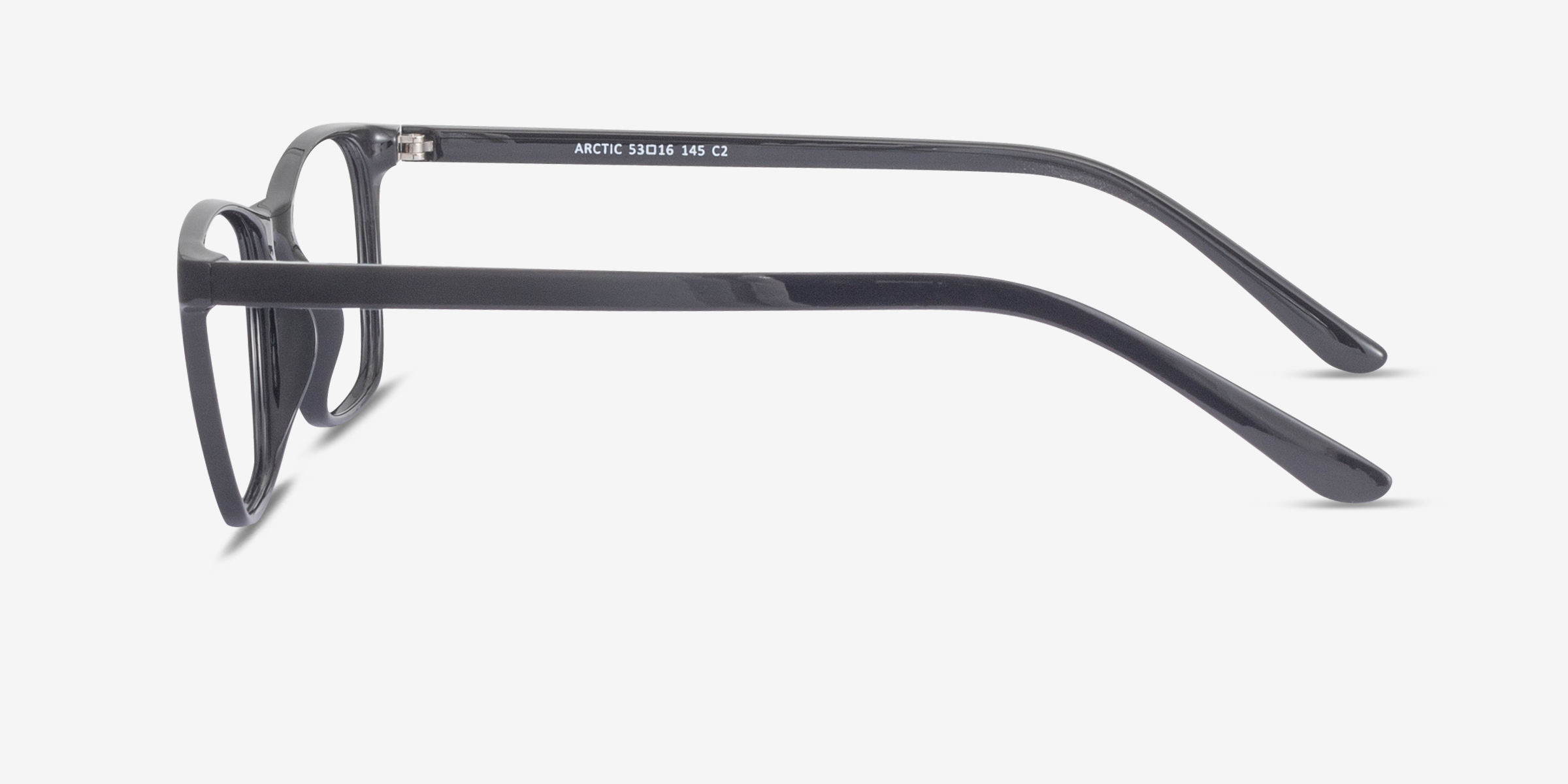 Lunettes Rectang Noir Cadre Plastique En XkOZuPi