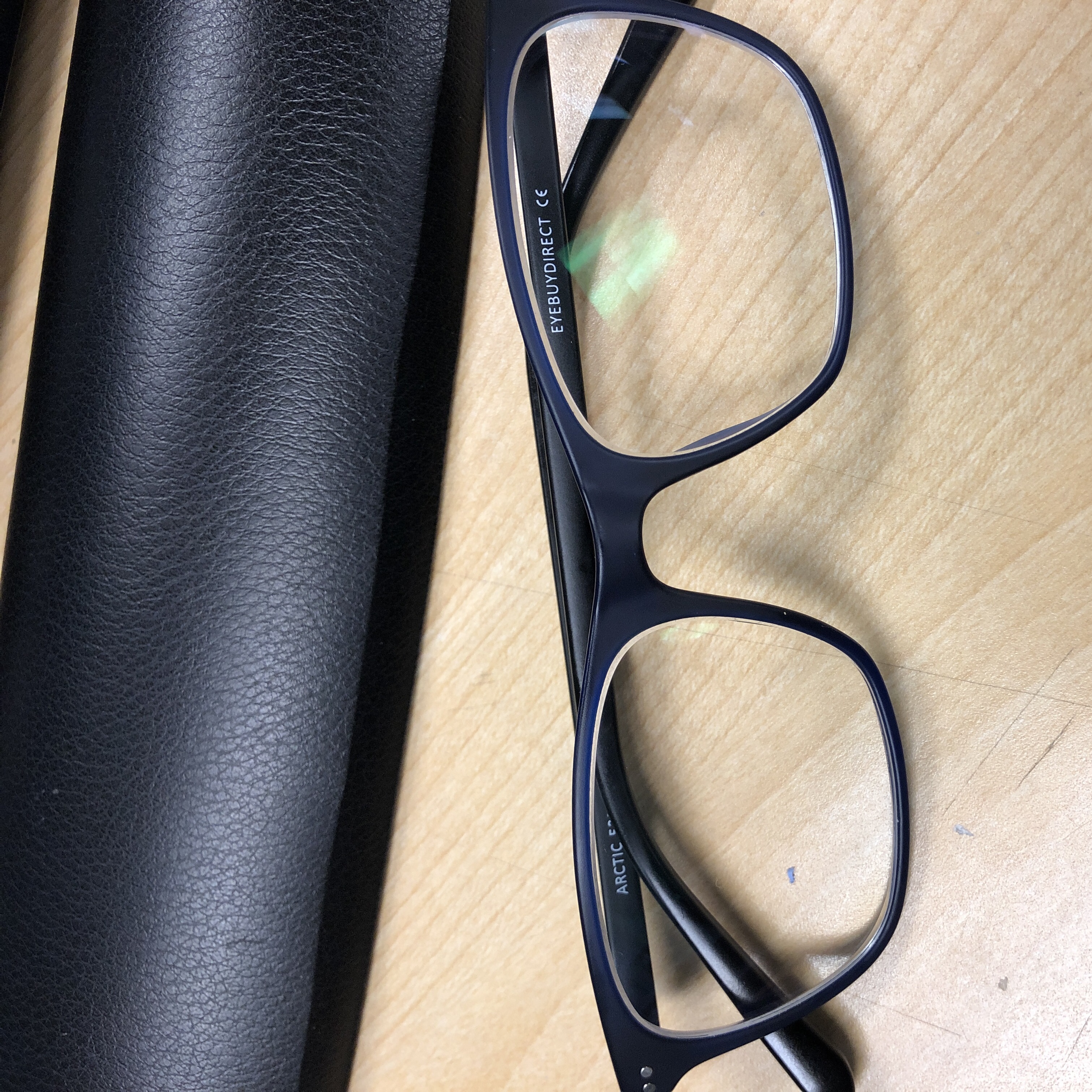 Arctic - Rectangle Black Frame Glasses | EyeBuyDirect