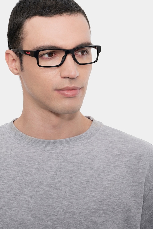 mens oakley airdrop eyeglasses
