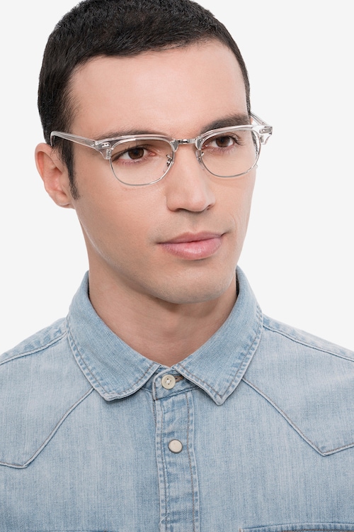 Ray-Ban RB5154 - Browline Clear Frame 