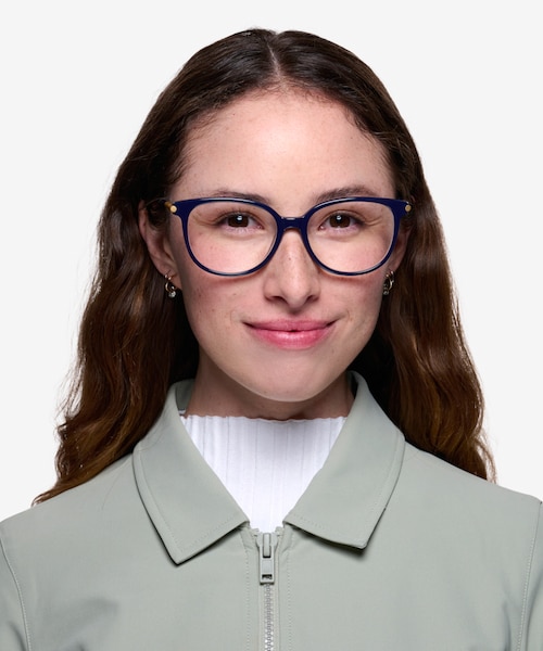 Lunette bleu marine femme clearance