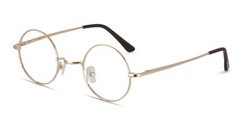 Golden Abazam -  Lightweight Metal Eyeglasses