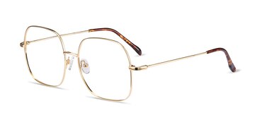 Golden Movement -  Lightweight Metal Eyeglasses