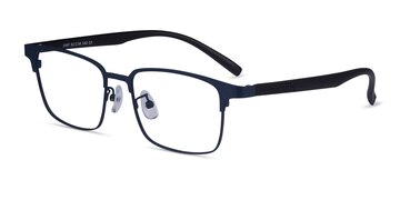 Matte Navy Black Jimy -  Plastic Eyeglasses