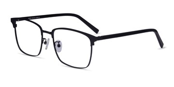 Black Terry -  Plastic Eyeglasses