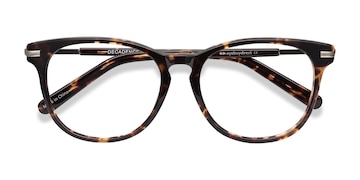 Tortoise Decadence -  Fashion Acetate, Metal Eyeglasses