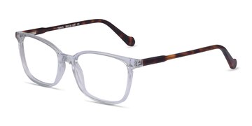 Clear Tortoise Travel -  Acetate Eyeglasses