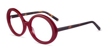 Burgundy Tortoise Voila -  Acetate Eyeglasses
