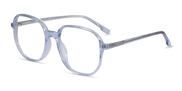 Clear Blue Natural -  Fashion Acetate Eyeglasses