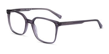 Clear Gray Conscious -  Classic Acetate Eyeglasses