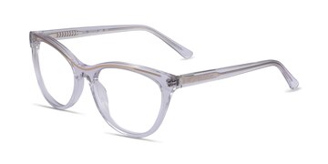 Clear Gold Felicity -  Acetate Eyeglasses