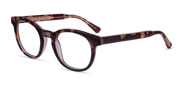 Tortoise Gold Hoop -  Acetate Eyeglasses