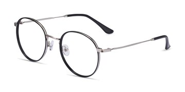 Black Alchemist -  Lightweight Acetate, Metal Eyeglasses