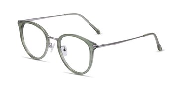 Green Hollie -  Fashion Plastic, Metal Eyeglasses