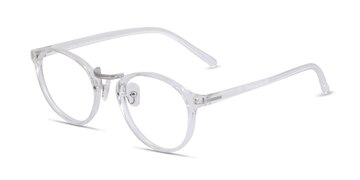 Clear Small Chillax -  Lightweight Plastic, Metal Eyeglasses