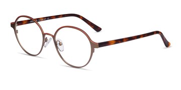 Bronze Observer -  Acetate, Metal Eyeglasses