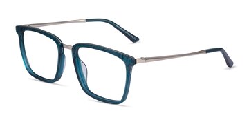 Teal Metaphor -  Colorful Acetate Eyeglasses
