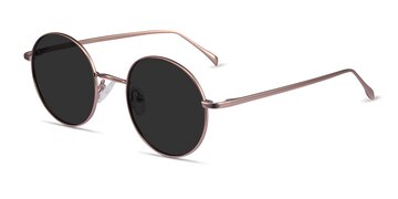 Rose Gold Sun Synapse -  Metal Sunglasses