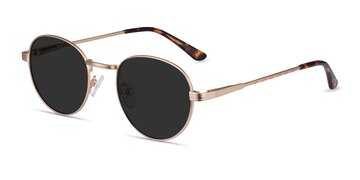 Gold Sun Belleville -  Metal Sunglasses