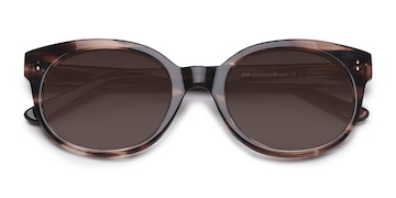 Brown/Tortoise Matilda -  Vintage Plastic Sunglasses
