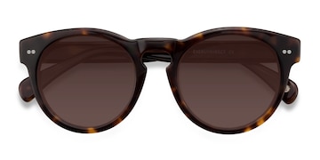 Brown/Tortoise Penelope -  Vintage Plastic Sunglasses