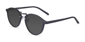 Matte Black Millenium -  Plastic Sunglasses