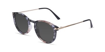 Pink/Floral Monroe -  Plastic, Metal Sunglasses