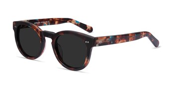 Nebular Blue Horizon -  Vintage Acétate Lunettes de soleil