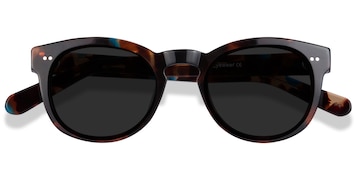 Nebular Blue Horizon -  Vintage Acétate Lunettes de soleil