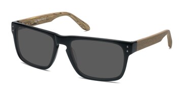 Black Yellow Sergi -  Acétate Lunettes de soleil