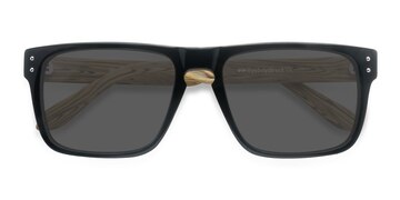Black Yellow Sergi -  Acétate Lunettes de soleil