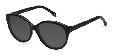 Dark Gray Stella -  Acetate Sunglasses