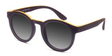 Matte Coffee Oasis -  Plastic Sunglasses