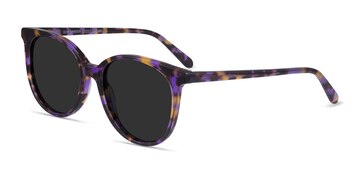 Floral Tortoise Sun Bardot -  Acetate Sunglasses