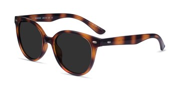 Tortoise Domino -  Plastic Sunglasses