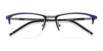 Brian - Rectangle Black Frame Glasses | EyeBuyDirect
