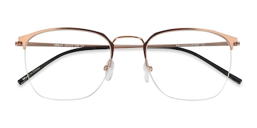 Rose Gold Urban -  Lightweight Metal Eyeglasses
