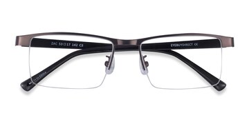 Gunmetal Zac -  Metal Eyeglasses