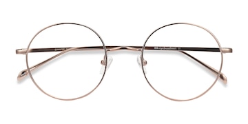 Rose Gold Synapse -  Fashion Metal Eyeglasses