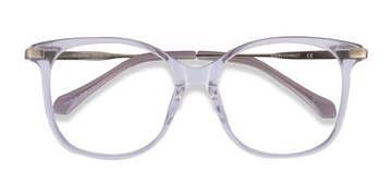 Clear  Gold Celestial -  Acetate Eyeglasses
