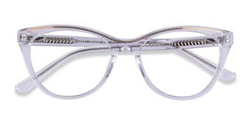 Clear Gold Felicity -  Acetate Eyeglasses