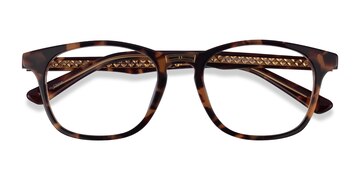 Tortoise Gold Casting -  Acetate Eyeglasses