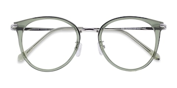 Green Hollie -  Fashion Plastic, Metal Eyeglasses