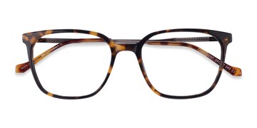 Tortoise Silver Confident -  Acetate Eyeglasses