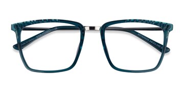 Teal Metaphor -  Colorful Acetate Eyeglasses