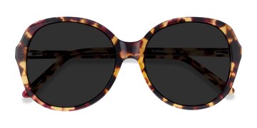 Tortoise Sheila -  Vintage Acetate Sunglasses