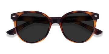 Tortoise Domino -  Plastic Sunglasses