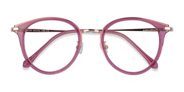 monture lunette femme rouge