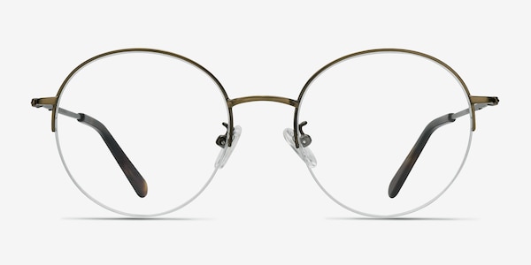 Albee Bronze Metal Eyeglass Frames