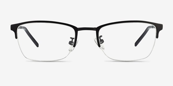 Argil Matte Black Metal Eyeglass Frames